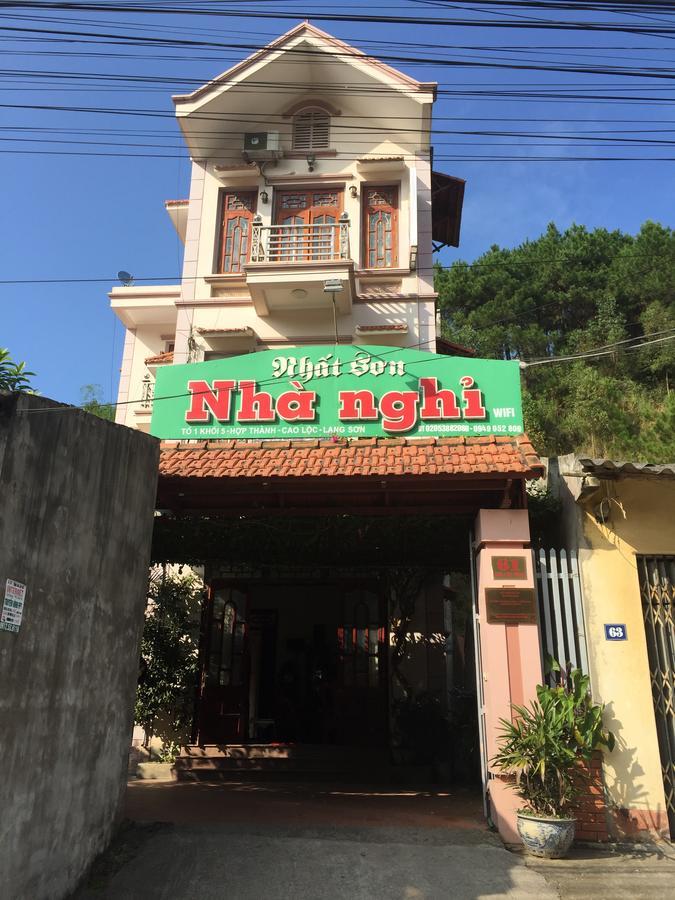 Nhat Son Guesthouse Lang Son Exterior foto
